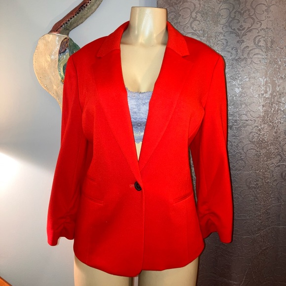 NINE WEST RED JACKET SZ 16